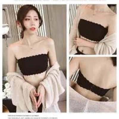 Strapless Women Tube Tops Bandeau Bra Sexy Lingerie
