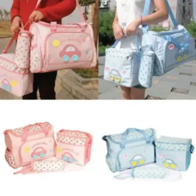 Travel Portable Mommy Bag Baby Bottle Cover Baby Essentials Storage Bags