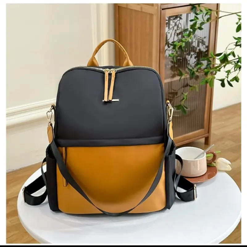 Waterproof Nylon Back Pack Women Business Laptop Backpacks Ladies Bagpack Travel Rucksack Large Capacity School Bag for Girls