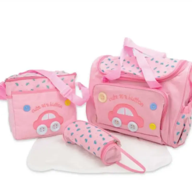 Travel Portable Mommy Bag Baby Bottle Cover Baby Essentials Storage Bags