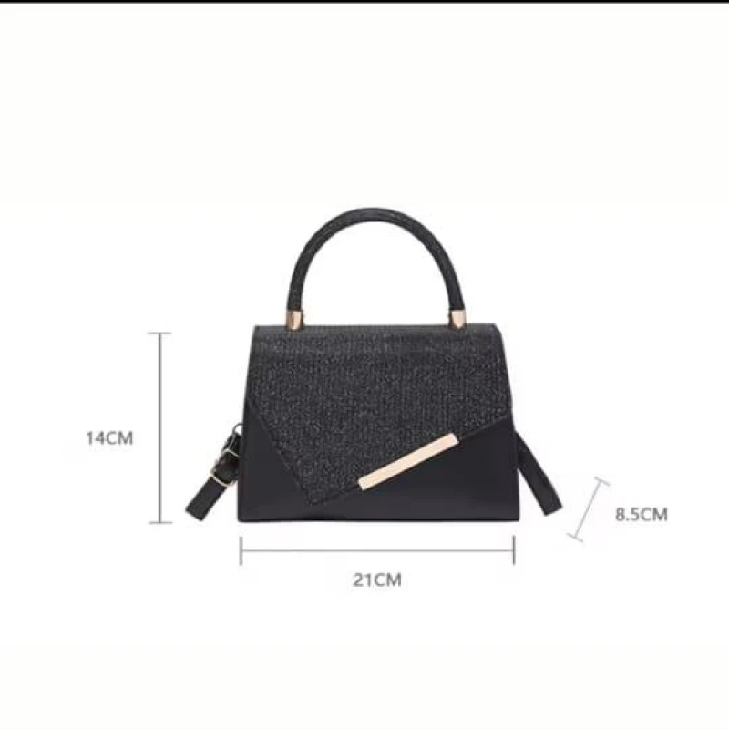 Women'S Synthetic Crossbody Bag - Elegant Small Square Purse Bags