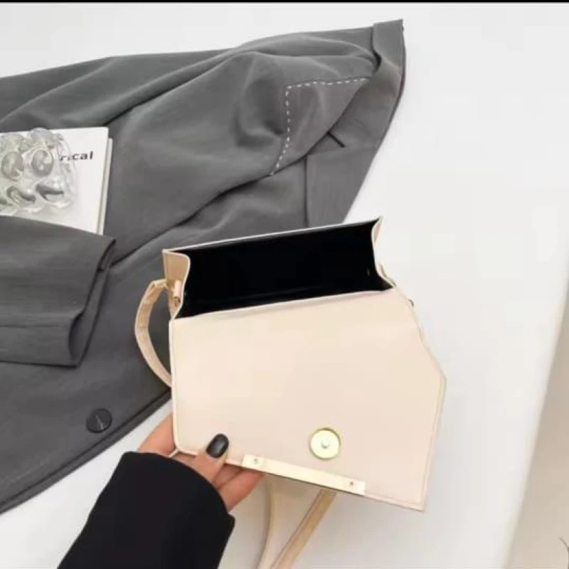 Women'S Synthetic Crossbody Bag - Elegant Small Square Purse Bags